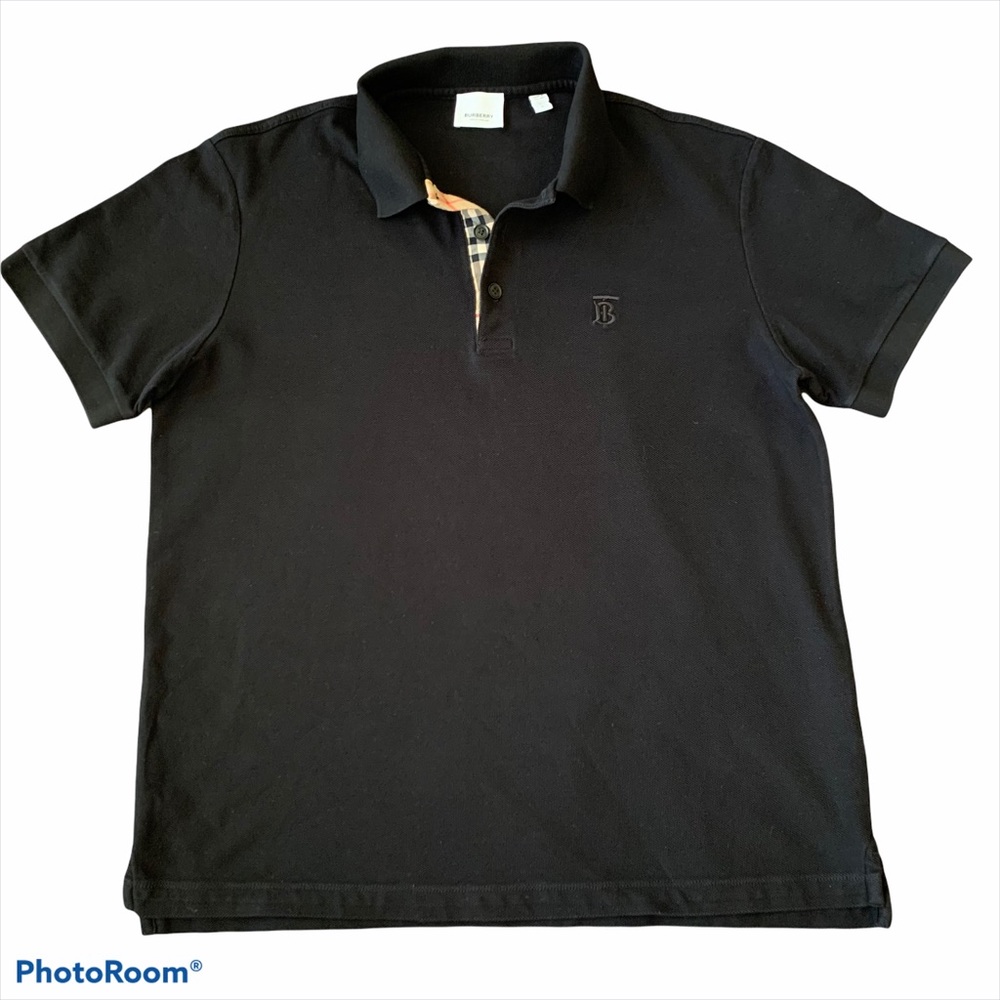 Authentic Burberry Monogram Polo Black - image 2